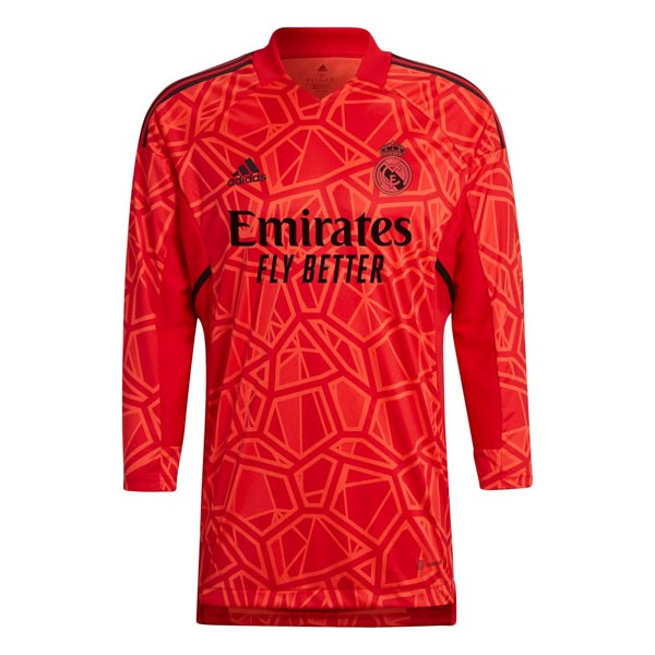 Tailandia Camiseta Real Madrid Portero ML 2023/24 Rojo